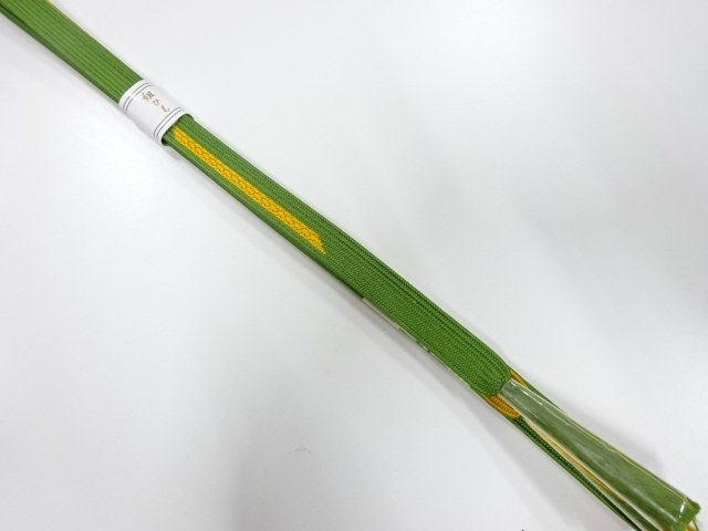 JAPANESE KIMONO / UNUSED KOREI HAND-TIED OBIJIME